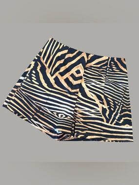 Y2K Marciano Zebra Print Shorts